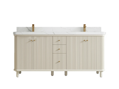 Miami 72 in. W x 22 in. D Double Sink Bathroom Vanity - photo 11