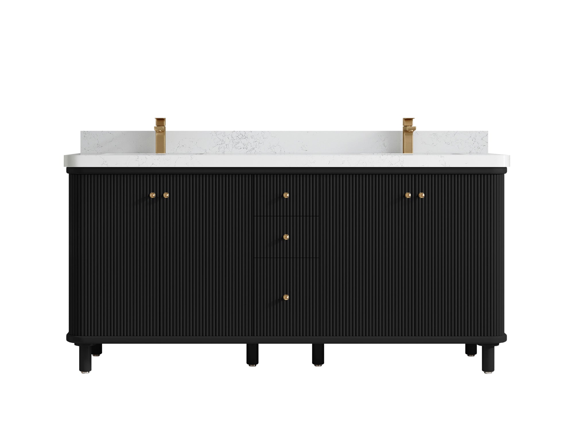 Miami 72 in. W x 22 in. D Double Sink Bathroom Vanity - Willow Bath and Vanity