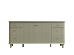 Miami 72 in. W x 22 in. D Fluted Single Sink Bathroom Vanity - photo 6