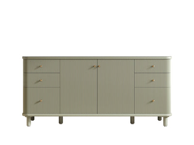 Miami 72 in. W x 22 in. D Fluted Single Sink Bathroom Vanity - Willow Bath and Vanity