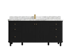 Miami 72 in. W x 22 in. D Fluted Single Sink Bathroom Vanity - photo 13