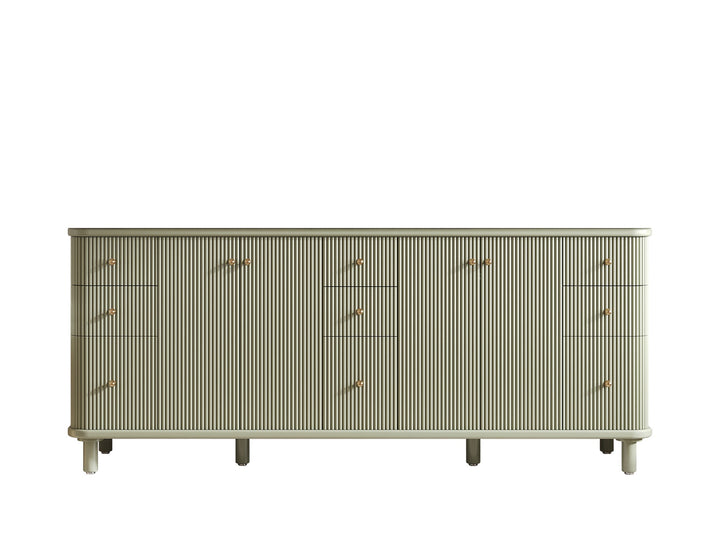 Miami 80 in. W x 22 in. D Fluted Double Sink Bathroom Vanity - photo 7