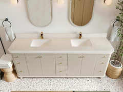Miami 84 in. W x 22 in. D Double Sink Bathroom Vanity - photo 9