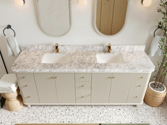 Miami 84 in. W x 22 in. D Double Sink Bathroom Vanity - photo 7