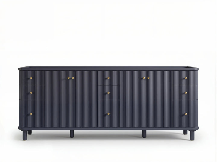 Miami 84 in. W x 22 in. D Double Sink Bathroom Vanity - photo 13