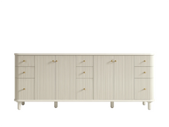 Miami 84 in. W x 22 in. D Double Sink Bathroom Vanity - photo 6