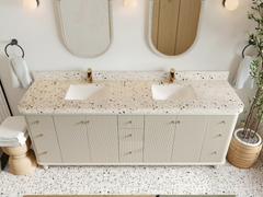 Miami 84 in. W x 22 in. D Double Sink Bathroom Vanity - photo 23