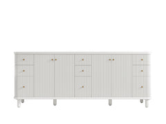 Miami 84 in. W x 22 in. D Double Sink Bathroom Vanity - photo 6