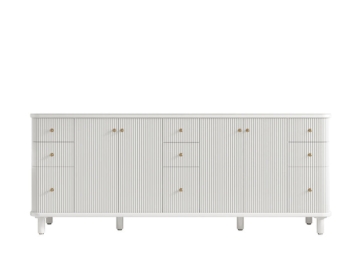 Miami 84 in. W x 22 in. D Double Sink Bathroom Vanity - photo 6