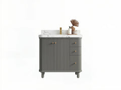 Miami Collection Bath Vanity - 36" W x 22" D with Center Sink - photo 1