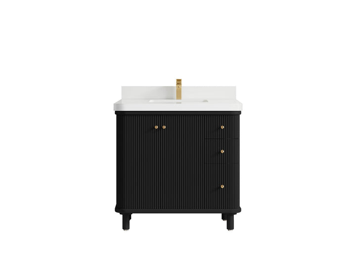 Miami Collection Bath Vanity - 36" W x 22" D with Center Sink - photo 18