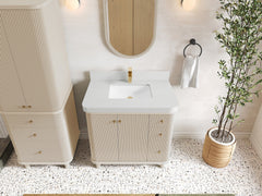 Miami Collection Bath Vanity - 36" W x 22" D with Center Sink - photo 13