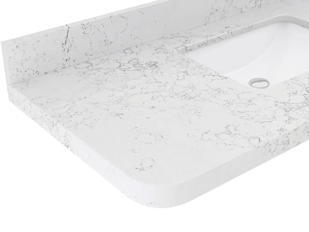 Miami Collection Bath Vanity - 36" W x 22" D with Center Sink | 
              
                Hale Navy Blue
                
                  
             - MIA_HLN_CA_LZ_36CL - photo №6