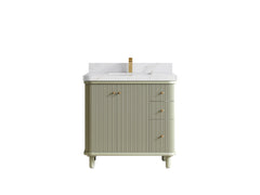 Miami Collection Bath Vanity - 36" W x 22" D with Center Sink - photo 22