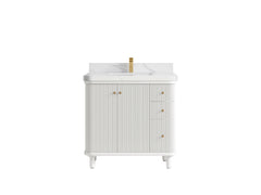 Miami Collection Bath Vanity - 36" W x 22" D with Center Sink - photo 8