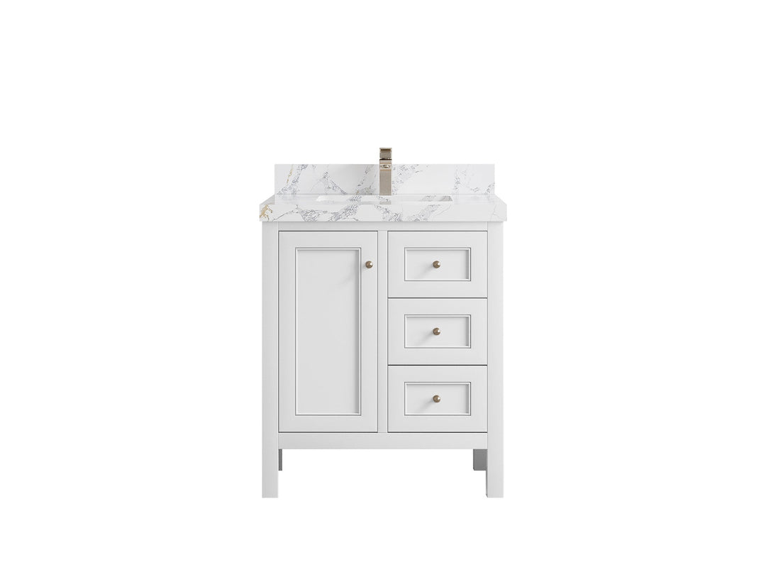 Nashville 30 in. W x 22 in. D Single Sink Bathroom Vanity - Willow Bath and Vanity