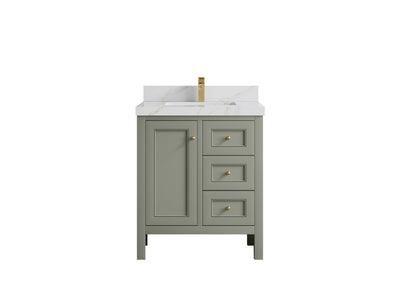 Nashville 30 in. W x 22 in. D Single Sink Bathroom Vanity - Willow Bath and Vanity