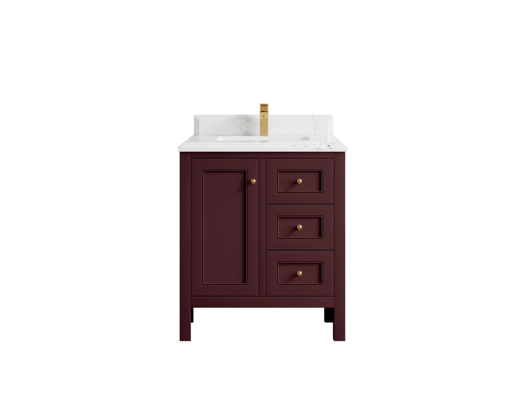 Nashville 30 in. W x 22 in. D Single Sink Bathroom Vanity - Willow Bath and Vanity
