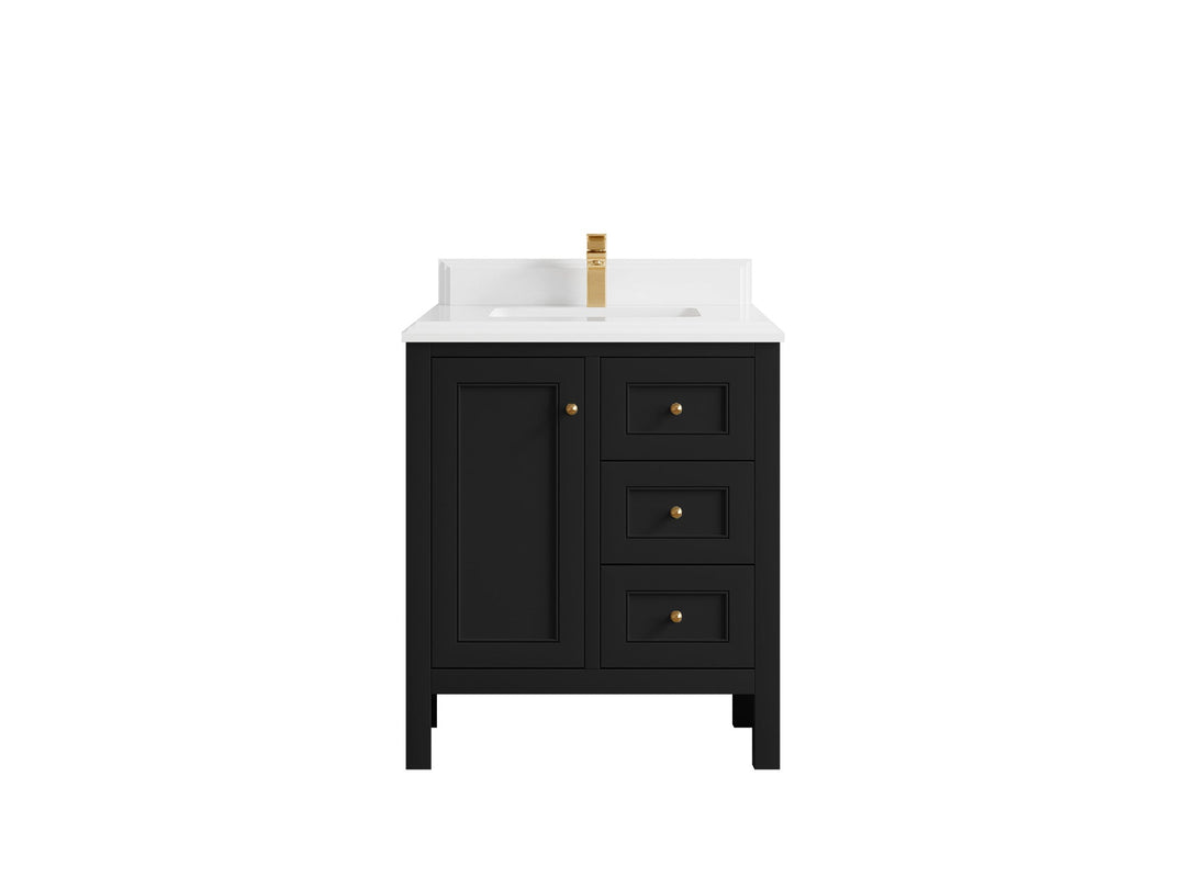 Nashville 30 in. W x 22 in. D Single Sink Bathroom Vanity - Willow Bath and Vanity