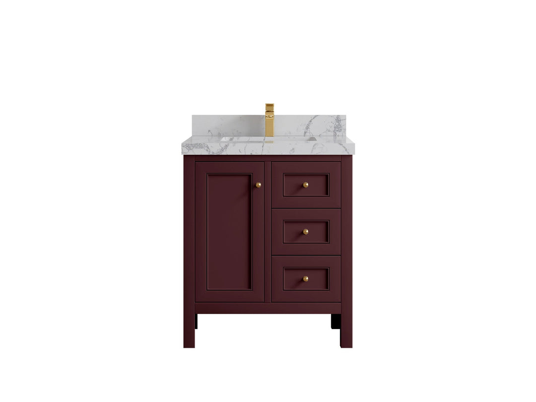 Nashville 30 in. W x 22 in. D Single Sink Bathroom Vanity - Willow Bath and Vanity