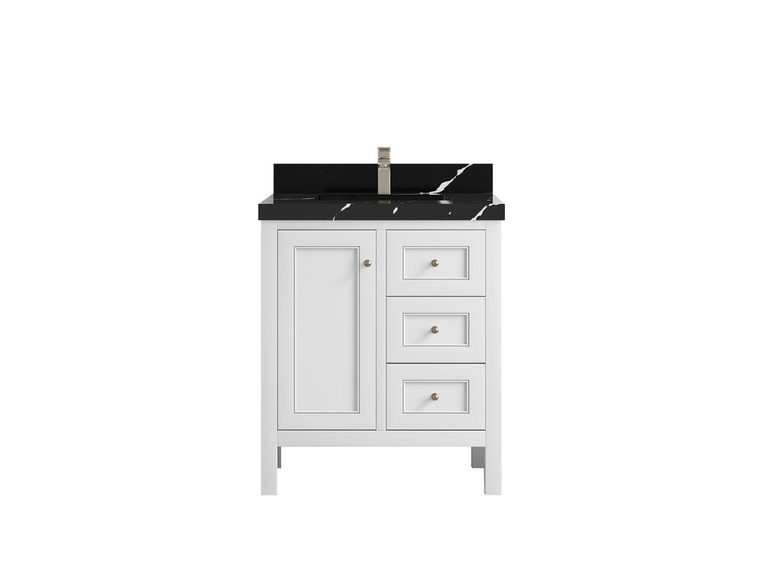Nashville 30 in. W x 22 in. D Single Sink Bathroom Vanity - Willow Bath and Vanity