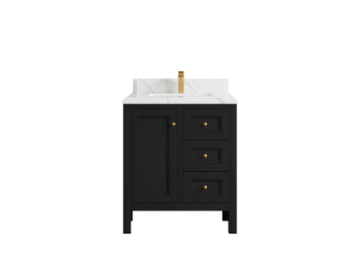 Nashville 30 in. W x 22 in. D Single Sink Bathroom Vanity - Willow Bath and Vanity