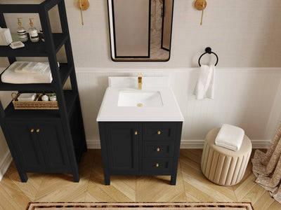 Nashville 30 in. W x 22 in. D Single Sink Bathroom Vanity - Willow Bath and Vanity