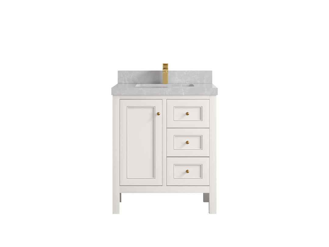 Nashville 30 in. W x 22 in. D Single Sink Bathroom Vanity - Willow Bath and Vanity