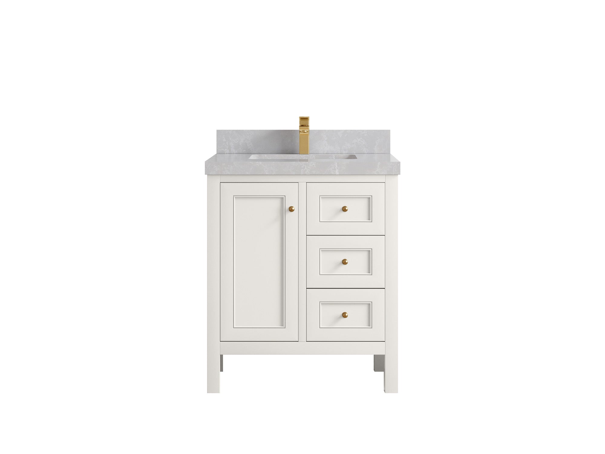 Nashville 30 in. W x 22 in. D Single Sink Bathroom Vanity - Willow Bath and Vanity