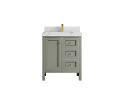 Nashville 30 in. W x 22 in. D Single Sink Bathroom Vanity - Willow Bath and Vanity