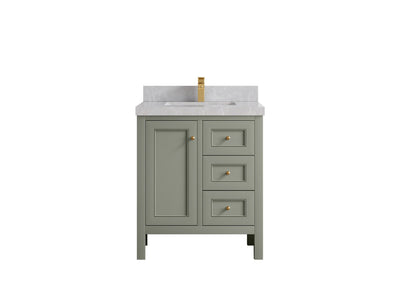 Nashville 30 in. W x 22 in. D Single Sink Bathroom Vanity - Willow Bath and Vanity