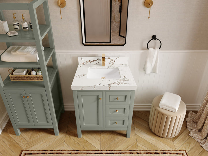 Nashville 30 in. W x 22 in. D Single Sink Bathroom Vanity - photo 44