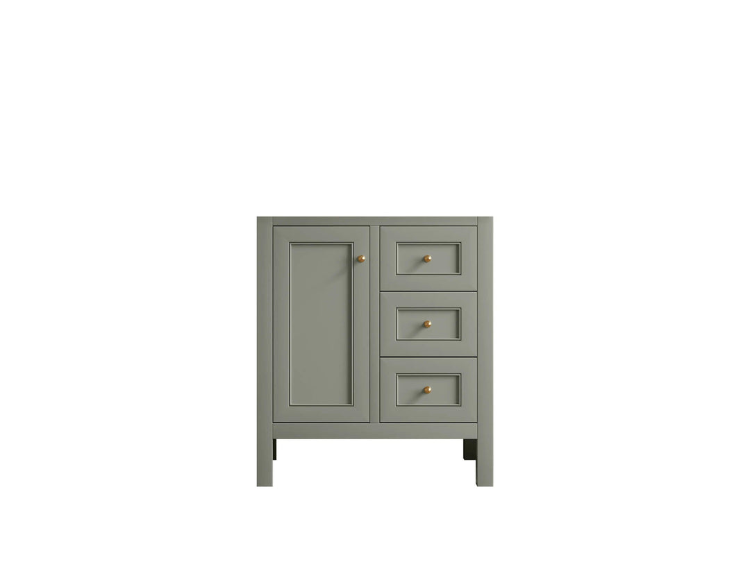 Nashville 30 in. W x 22 in. D Single Sink Bathroom Vanity - Willow Bath and Vanity