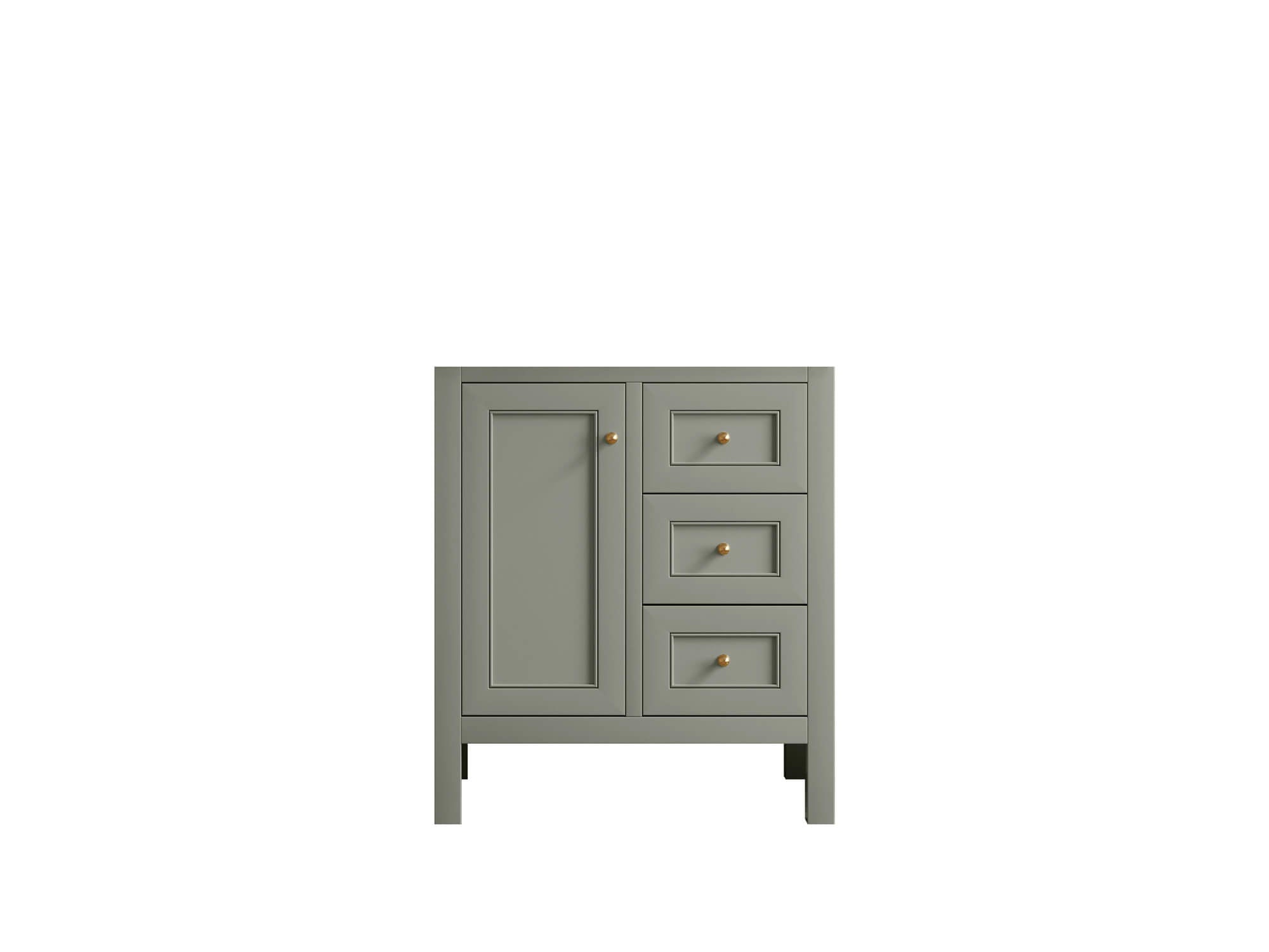 Nashville 30 in. W x 22 in. D Single Sink Bathroom Vanity - Willow Bath and Vanity