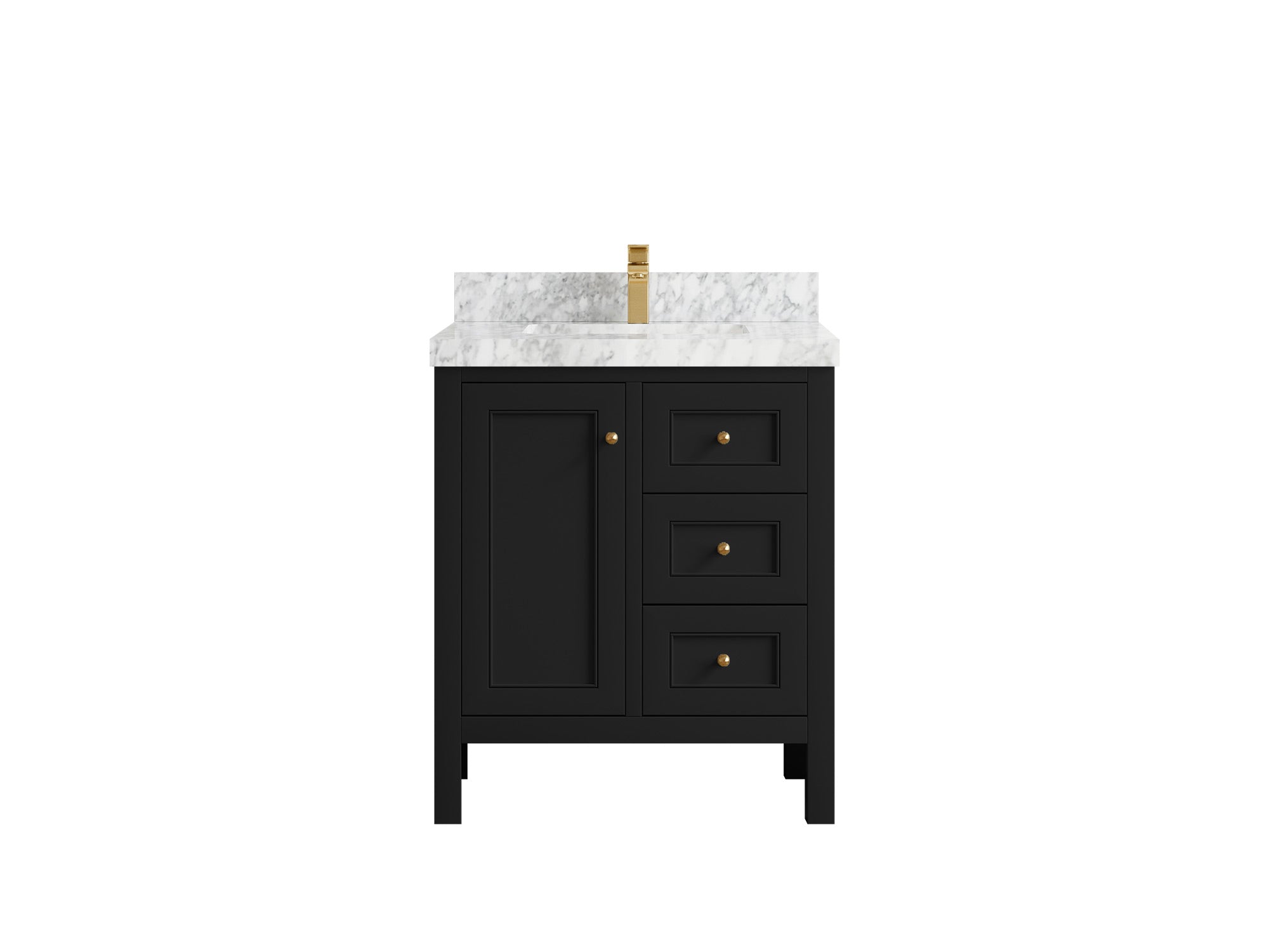Nashville 30 in. W x 22 in. D Single Sink Bathroom Vanity - Willow Bath and Vanity