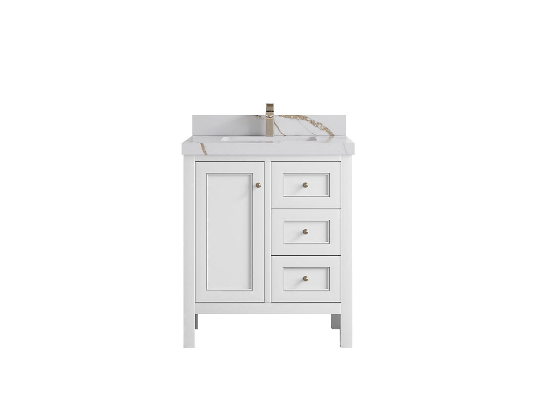 Nashville 30 in. W x 22 in. D Single Sink Bathroom Vanity - Willow Bath and Vanity