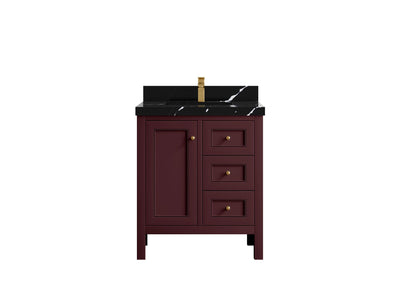 Nashville 30 in. W x 22 in. D Single Sink Bathroom Vanity - Willow Bath and Vanity