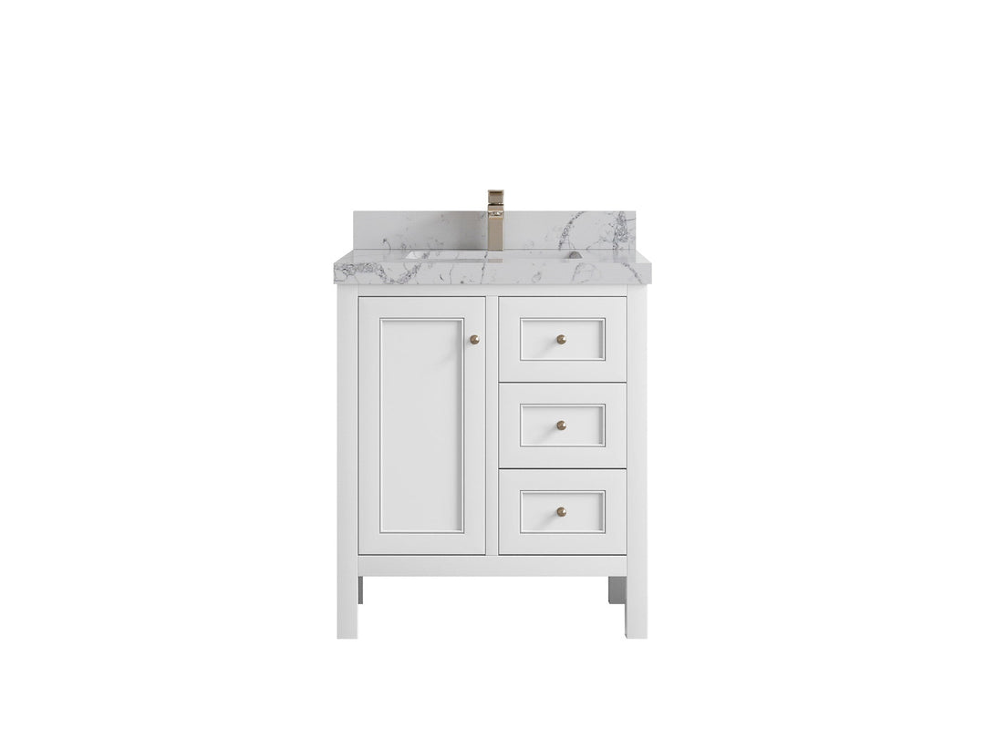 Nashville 30 in. W x 22 in. D Single Sink Bathroom Vanity - Willow Bath and Vanity
