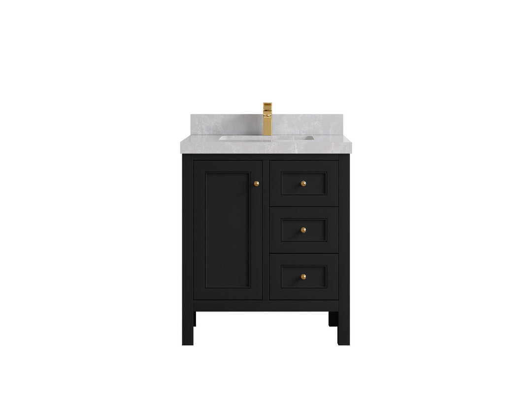 Nashville 30 in. W x 22 in. D Single Sink Bathroom Vanity - Willow Bath and Vanity