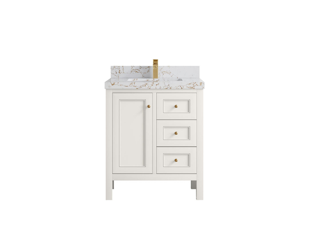 Nashville 30 in. W x 22 in. D Single Sink Bathroom Vanity - Willow Bath and Vanity