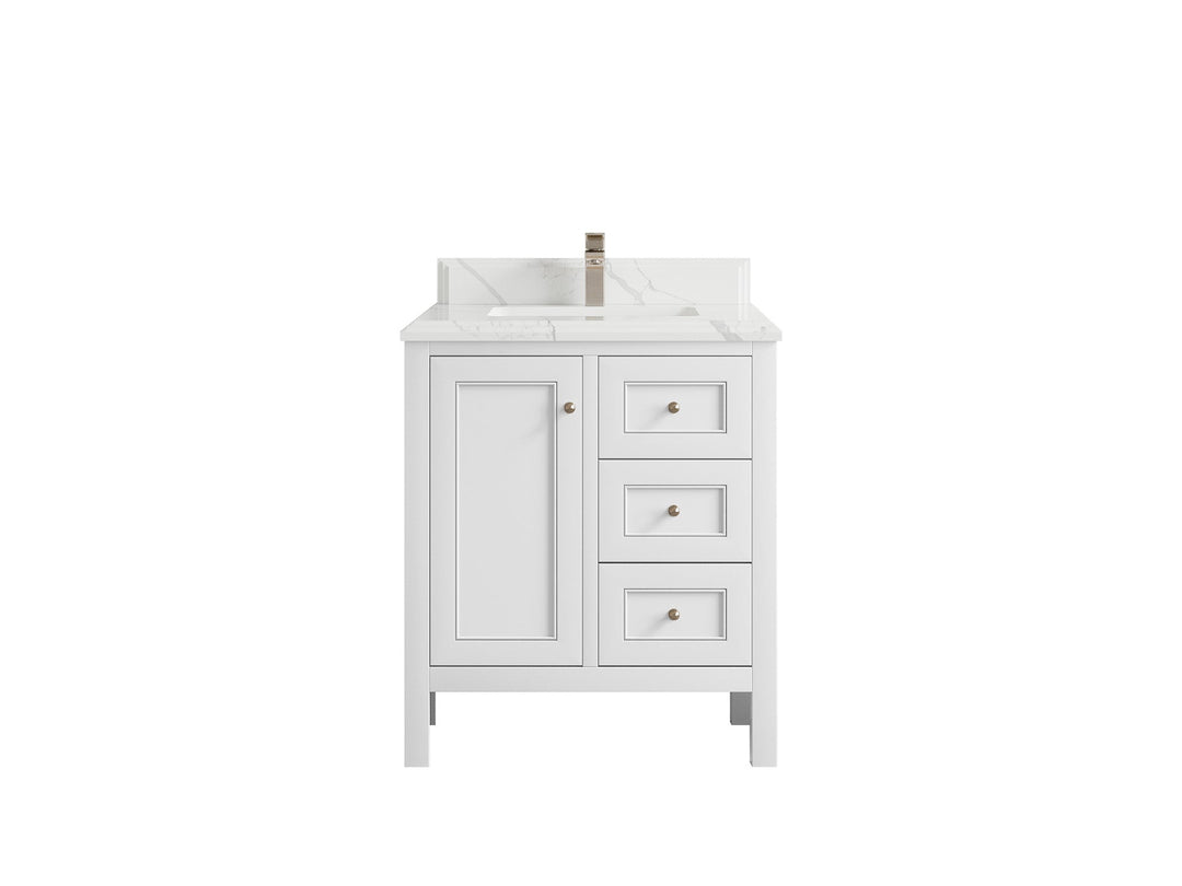 Nashville 30 in. W x 22 in. D Single Sink Bathroom Vanity - Willow Bath and Vanity
