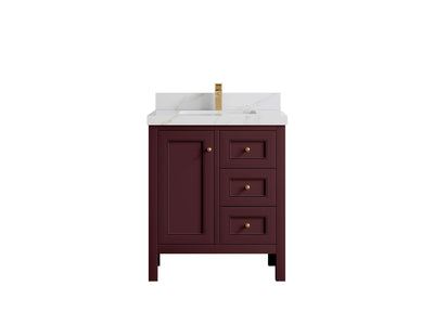 Nashville 30 in. W x 22 in. D Single Sink Bathroom Vanity - Willow Bath and Vanity