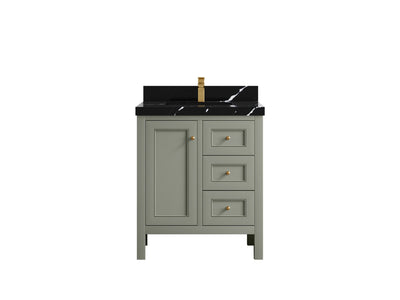 Nashville 30 in. W x 22 in. D Single Sink Bathroom Vanity - Willow Bath and Vanity