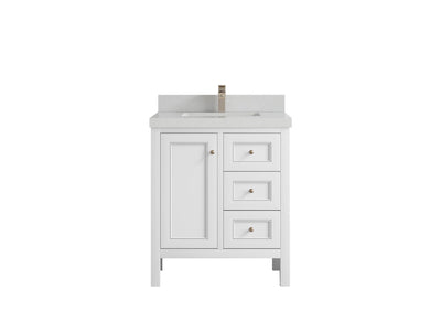 Nashville 30 in. W x 22 in. D Single Sink Bathroom Vanity - Willow Bath and Vanity