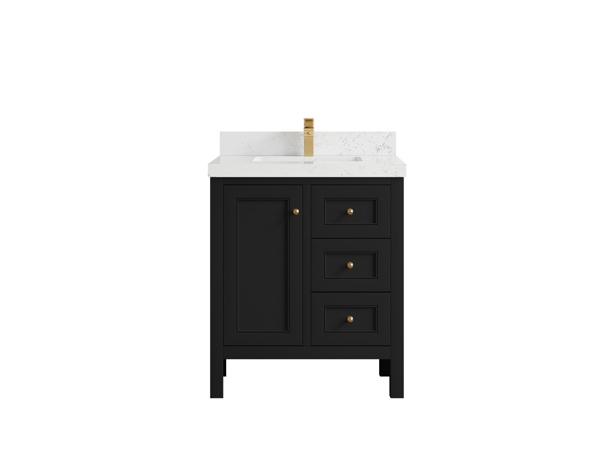 Nashville 30 in. W x 22 in. D Single Sink Bathroom Vanity - Willow Bath and Vanity