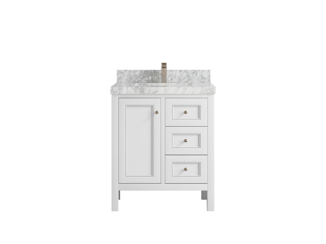 Nashville 30 in. W x 22 in. D Single Sink Bathroom Vanity - Willow Bath and Vanity