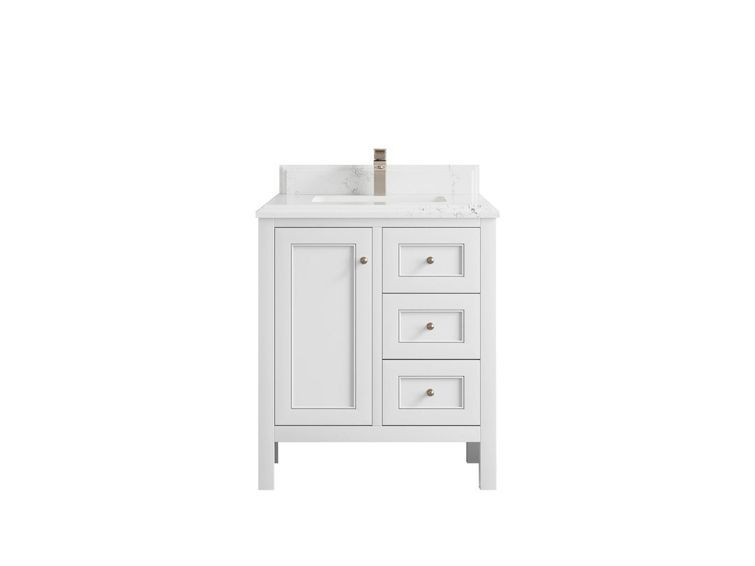 Nashville 30 in. W x 22 in. D Single Sink Bathroom Vanity - Willow Bath and Vanity