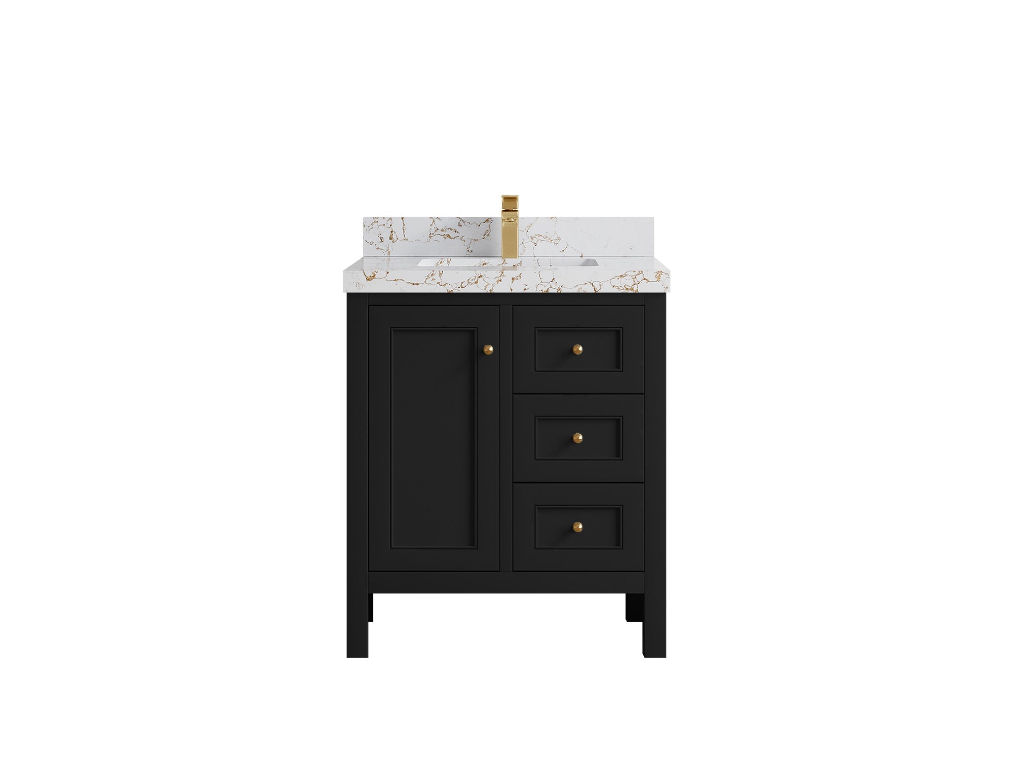 Nashville 30 in. W x 22 in. D Single Sink Bathroom Vanity - Willow Bath and Vanity