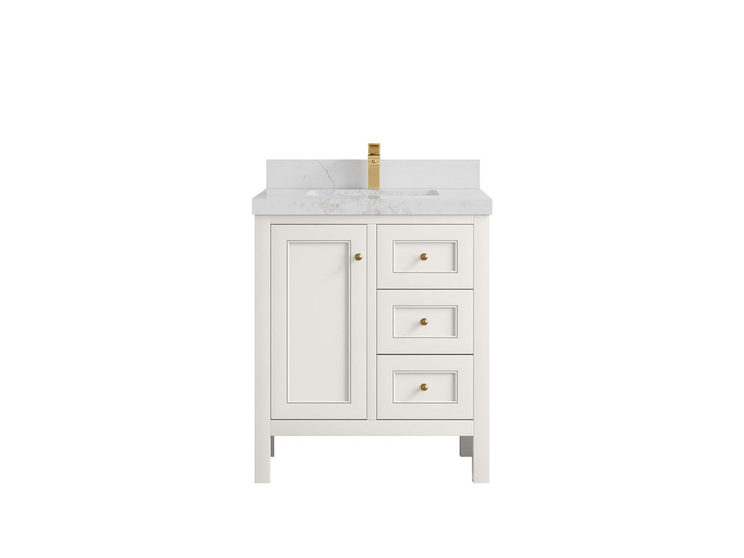 Nashville 30 in. W x 22 in. D Single Sink Bathroom Vanity - Willow Bath and Vanity