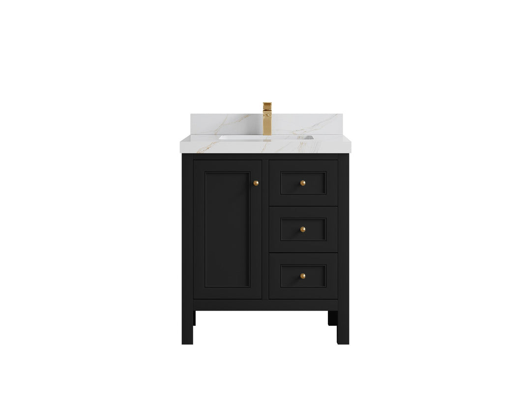 Nashville 30 in. W x 22 in. D Single Sink Bathroom Vanity - Willow Bath and Vanity